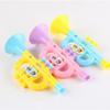2Pcs Plastic Trumpet Toy Baby Music Horn Hooter Toy Early Musical Instrument Educational Toys for Children Random Color Kids Music Trumpet Horn Toys Cartoon view 2