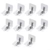 10 Pack Furniture Wall Anchor Kit, Anti Tip Furniture Straps, Stainless Steel & Plastic For Securing TV Stands, Bookcases & Wardrobes(L) view 1