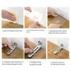 10 Pack Furniture Wall Anchor Kit, Anti Tip Furniture Straps, Stainless Steel & Plastic For Securing TV Stands, Bookcases & Wardrobes(L) view 4