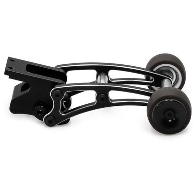 Adjustable for High Speed Metal Wheelie Bar for 1/14 14210 14209 Remote Control Toy Car Part(Black)