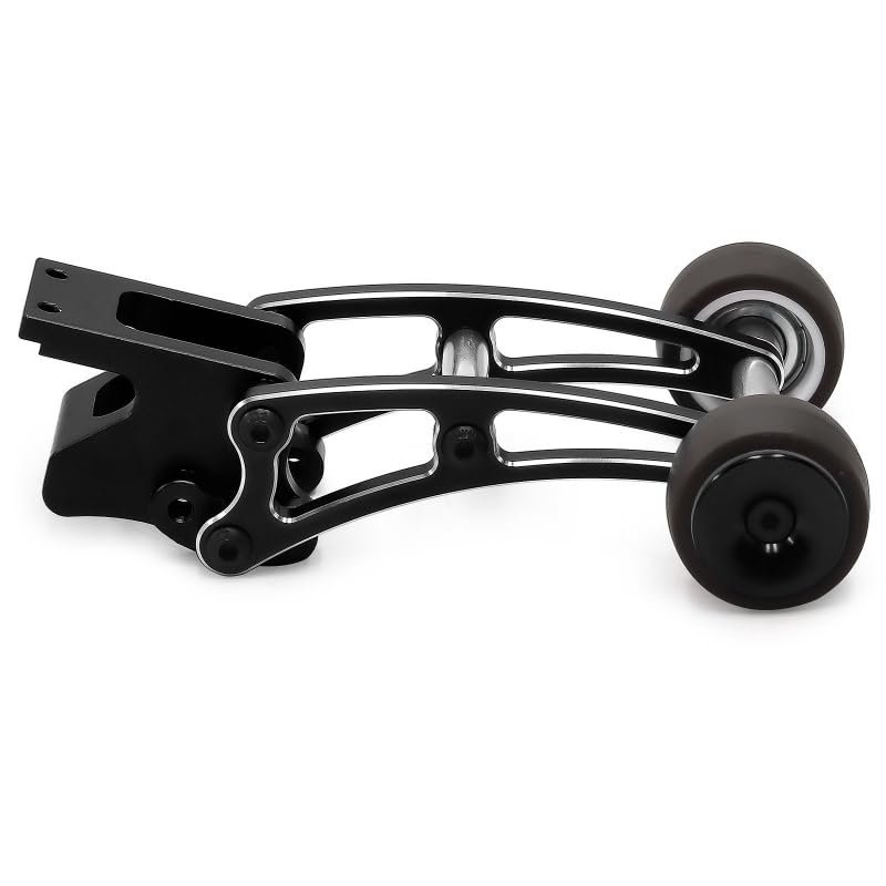 Adjustable for High Speed Metal Wheelie Bar for 1/14 14210 14209 Remote Control Toy Car Part(Black)