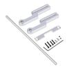 1/18 RC Crawler Car Aluminum Front Bumper Compatible with Style Off Road Vehicle Accessories Parts(Silver) view 1