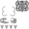 3-in-1 Anti-Collision Protection Set for DJI NEO2, Propeller Guards, 22mm Landing Gear, Lens Gimbal Bumper Guard & Tail Wing Protector, Lightweight Full-Body Shield for Safe Flight & Landing (Gray - No Image Transmission) view 1