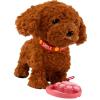 VOQGHTU Wuffy Robot Dog,Realistic Robot Puppy,Robotic Puppy Dog Realistic,Interactive Robot Dog That Acts Like A Real Dog,with Touch Sensing, Voice Mimic Sounds, Leash Remote for Adults view 1