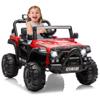 12V Kids Ride on Truck Car,12v Kids Ride-on Car with Parent Remote Control,Features Spring Suspension, Bluetooth Music, Horn, LED Lights & 3 Speed Settings view 1