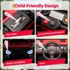 12V Kids Ride on Truck Car,12v Kids Ride-on Car with Parent Remote Control,Features Spring Suspension, Bluetooth Music, Horn, LED Lights & 3 Speed Settings view 3