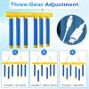 PATAZOK The Ultimate Reflex Challenge: Drop Stick Catching Game | Adjustable Speed, Reflective Sticks for All Ages Blue view 4