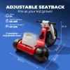 Big Wheel Tricycle with Adjustable Seat for Child 66 lbs, 25V Toy 3-6 MPH Max Speed & 45 Mins Max Long Lasting,Electric Tricycle for Kids 3+ Years view 2