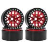 4pcs 1.9 Inch Metal Beadlock Wheel Rims Compatible with 1 10 Scale Rc Crawler Cars Fits Gen8 Vs4 10 and Similar Models(E) view 1