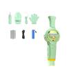 Puffpop Bubble Maker, Rechargeable Bubble Blower Machine with Gloves, Elastic Bubbles Fog Wand, Colorful Lights & Music, Bubbles Fog Game for Parties, Beaches Summer view 1