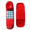 DAGLLGEW Toy Phone with Numeric Key Realistic Lightweight Plastic Kids Phone, 8x3x2 Pretend Play Kids Play for Interactive Learning Ages 3+ Children, Red Toy Phones for Toddlers 1-3 Phones -5 view 1