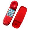 DAGLLGEW Toy Phone with Numeric Key Realistic Lightweight Plastic Kids Phone, 8x3x2 Pretend Play Kids Play for Interactive Learning Ages 3+ Children, Red Toy Phones for Toddlers 1-3 Phones -5 view 3