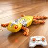 Crawler Gecko Toy - 35x16x4.5cm 360 Degree Rotating Led Eyes | Wall Crawler Gecko Remote Control for Boys Girls Preschoolers Pupils Teens Halloween Christmas view 3