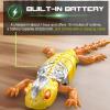 Crawler Gecko Toy - 35x16x4.5cm 360 Degree Rotating Led Eyes | Wall Crawler Gecko Remote Control for Boys Girls Preschoolers Pupils Teens Halloween Christmas view 4
