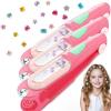 Glitter Diamond Styling Tools Hair Gemstone Styling Set to Light Up Girls,Bling Bling Hair Gem Stamper Kit for Girls,Hair Gem Styling Tool for Hair Braiding,Festivals,DIY Hairs (3 Pcs) view 1