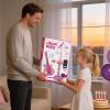 Girls Microphone Play Set,Karaoke Machine with Music&Light,Microphone Toys with Stand,Adjustable Height Karaoke Machine Toys for Kids,Toddlers,Child view 3