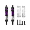 GPM 6061-T6 Alloy Front/Rear Adjustable Progressive Spring Shock 71Mm For 1/16 Quake Grom 4X4 Rtr Brushed Monster Truck-Ara2137 (Purple) view 1