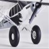 DZHSNWJ FMS PA-18 1300mm Super Cub V3 PNP RC Trainer STOL Plane Without Remote Control and Batteries Airplane Model New in Stock view 4