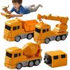 2026 New Magnetic Robocar Set, Kids Magnetic Toys, Magneti-c Transform Engineering Car Assembled Toys, Construction Vehicle & Robot Toy for Creative Play, for Ages 3+ Outdoor Toddler Activities Toy view 1