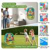 4-in-1 Dinosaur Bean Bag Toss Game for Kids, Cornhole & Dart Board Set for Toddlers, Outdoor Toys for Family Party, Backyard, Beach & Lawn Activities, Gift for Boys and Girls Ages 3 4 5 6 7 8 view 4