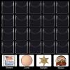 50Pcs 2Inch Individual Pocket Coin Flipping Protectors Clear Pouches Single Sleeve Holders Single Coin Sleeve view 4
