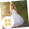 BESPORTBLE 12Pcs Gold Birthday Party Crowns for and Adults, Plastic Glitter Festival Headwear, Adorable Birthday Hat Props for S Celebration and Party Supplies view 3