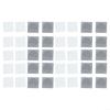 20 Pack Square Coin Capsule Storage Box with Adjustable Foam Liner, 48mm Transparent PC Coin Collection Organizer Case for 16-40mm Diameter (18/23/28/33/38mm) view 1