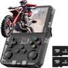 R36S Handheld Game Console, Preloaded with 15000+ Games (Black) view 1