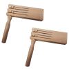 Percussion Wood Castanets Toy Spinner Rattles Soundboard Educational Toy Wood Ratchets Noise Makers Mexicans Matraca Traditional Matraca Instrument Ratchet Instrument view 1