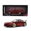 1:18 Scale Diecast Model Car Compatible for Mazda RX-7 FD Red Jada Toys Pink Slips 36471 view 1