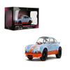 1:18 Scale Diecast Model Car Compatible for 1973 Porsche 911 RSR Gulf Oil Edition Jada Pink Slips 36384 view 1