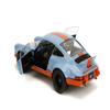 1:18 Scale Diecast Model Car Compatible for 1973 Porsche 911 RSR Gulf Oil Edition Jada Pink Slips 36384 view 3