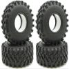 TxxRcss 1.3 Inch Sticky Soft Tires 70 * 26mm for TRX-4M SCX24 1/18 1/24 Wheels Upgrades, High Viscosity RC 1.3 Crawler Tires Rubber Tyre (C1301) view 2
