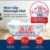 200W Electric Bubble Machine (47.2 * 15.75in) - 6 Gear Adjustment & Bath Mat Heating, Home Surfing Massage Bath Mat, Non-Slip Bath Mat W/Pillow & Remote, Relieve Stress, Improve Sleep view 2
