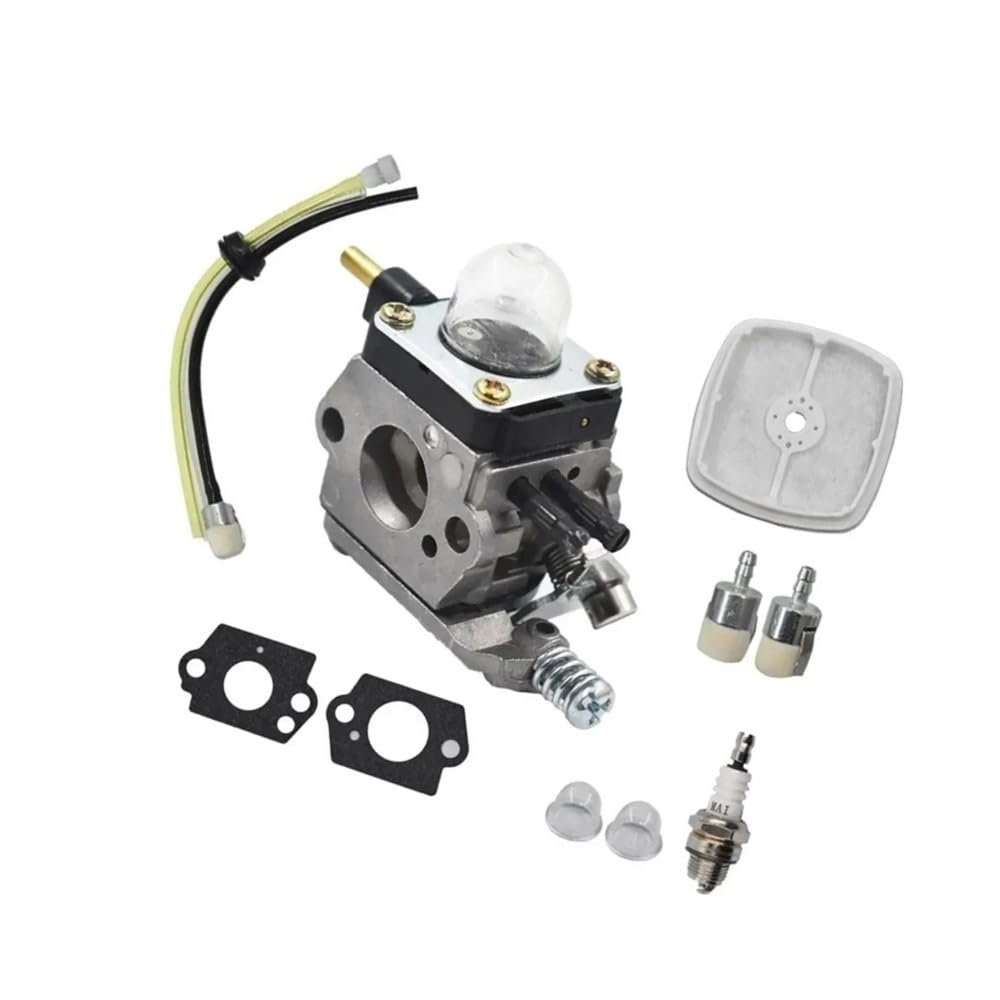 Fit for C1U-K82 Carburetor Kit with Gaskets SRM2100 GT2000 GT2100 7222 7222E 7222M C1U-K54 Replace 12520013122 12520013123 Carb