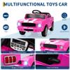 12V Ride on Car for Kids, Licensed Shelby GT350 Electric Toy with Parent Remote Control, 3 Speeds, LED Headlights, Music & Safety Belt for Toddlers view 4