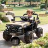 12V Ride on Car for Kids,12v Kids Ride on Car with Parent Remote Control, Spring Suspension & Bluetooth | Electric Toy Car with Music, Horn, LED Lights, 3 Speeds (4.1MPH Max) view 2