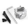 RCLIONS Aluminum Motor Mount for Tamiya CW-01 Lunch Box Midnight Pumpkin Electric Car/Truck Upgrades Parts (Silver) view 4