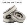 3Pcs 36T Planetary Gear Set with 608Z Bearing for Hub Motor, Nylon and Stainless Steel Gear for Motor Replacement(Forged Steel Teeth) view 3