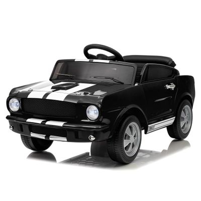 12V Ride on Car for Kids, Licensed Shelby GT350 Electric Toy with Parent Remote Control, 3 Speeds, LED Headlights, Music & Safety Belt for Toddlers
