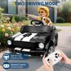 12V Ride on Car for Kids, Licensed Shelby GT350 Electric Toy with Parent Remote Control, 3 Speeds, LED Headlights, Music & Safety Belt for Toddlers view 2
