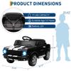 12V Ride on Car for Kids, Licensed Shelby GT350 Electric Toy with Parent Remote Control, 3 Speeds, LED Headlights, Music & Safety Belt for Toddlers view 3