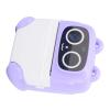 Acouto Kids Instant Print Camera, 48MP HD 1080P 16X Zoom Inkless Printing Toy with 2.4 Inch Screen for Selfies, Zoom and Playful Frames (Purple) view 4