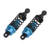 4pcs RC Auto Parts 60mm Metal Shock Absorber Damper for 1:10 H-SP HP-I Flat Car Drift Racing RC Car Parts(Silver 2pcs) view 3