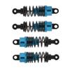 4pcs RC Auto Parts 60mm Metal Shock Absorber Damper for 1:10 H-SP HP-I Flat Car Drift Racing RC Car Parts(Silver 2pcs) view 4