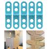 JISADER 5X Cardboard Construction Hinges Reusable Home Play Learning Creativity Engineering Connector Boys Girls Cardboard Tools view 2