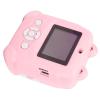Acouto Kids Instant Print Camera, 48MP HD 1080P 16X Zoom Inkless Printing Toy with 2.4 Inch Screen for Selfies, Zoom and Playful Frames (Pink) view 2