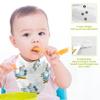 CUPADA Baby Face Towels Muslin Washcloths Hippo Relaxing Beach Chair Absorbent Burp Wash Wipes Soft Towel for Newborn Infant 5Pcs view 2
