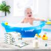 CUPADA Baby Face Towels Muslin Washcloths Hippo Relaxing Beach Chair Absorbent Burp Wash Wipes Soft Towel for Newborn Infant 5Pcs view 4