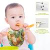 CUPADA Baby Face Towels Muslin Washcloths Cute Cow Tropical Cocktail Absorbent Burp Wash Wipes Soft Towel for Newborn Infant 5Pcs view 3